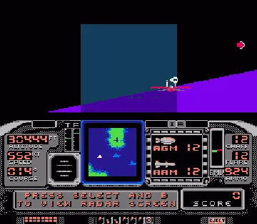 F-117A Stealth Fighter (USA) screen shot game playing